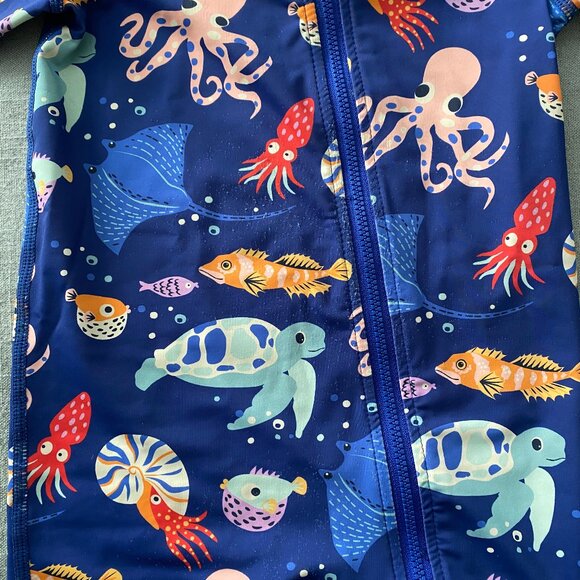 Jan & Jul One Piece UV Swimsuit | Sea Friends print, 18-24 months - Picture 5 of 15